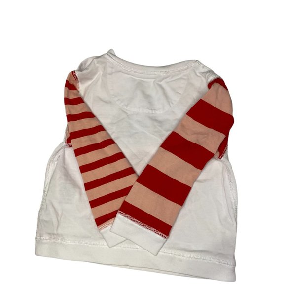 Burberry Long Sleeve T-Shirt 18 Months Mini Rose Print - Picture 3 of 4